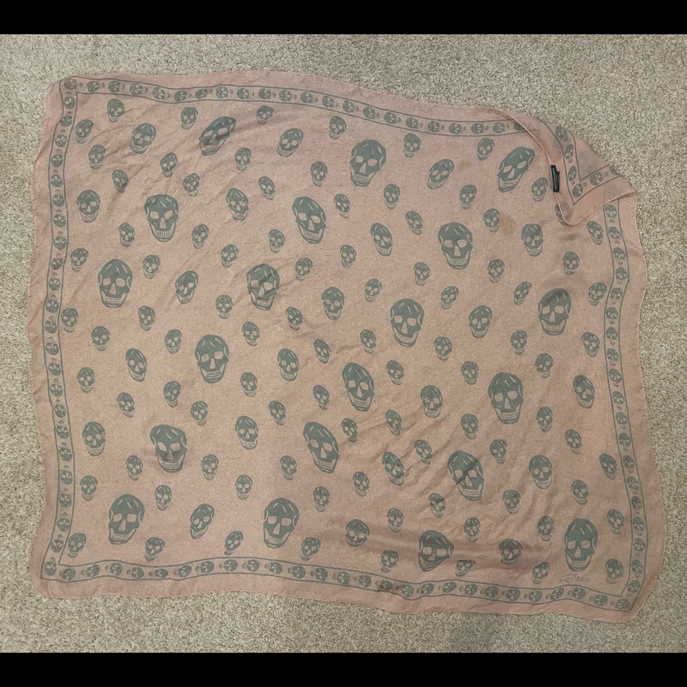 Authentic Alexander McQueen scarf